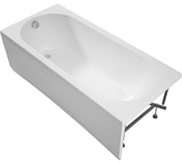 Акриловая ванна Uperwood Next, 170×70 см, белая, с каркасом, VNext17070W