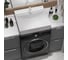 Раковина над стиральной машиной MIXLINE КРИСТАЛЛ 60_55 ш_г, с кронштейнами 558984 2