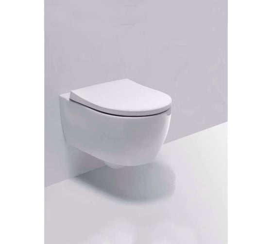 Комплект Geberit iCon new: инсталляция с кнопкой и креплением + унитаз подвесной б/о 500.300.01.I