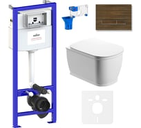 Комплект: инсталляция с унитазом Lavinia Boho Bell Pro Rimless 7 в 1 75110018