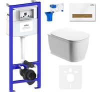 Комплект: инсталляция с унитазом Lavinia Boho Bell Pro Rimless 7 в 1 75110023