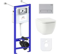 Комплект: инсталляция с унитазом Lavinia Boho One 6 в 1 77050135