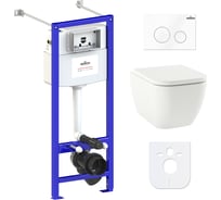 Комплект: инсталляция с унитазом Lavinia Boho One 6 в 1 77050137