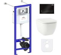 Комплект: инсталляция с унитазом Lavinia Boho One 6 в 1 Rimless 77050160