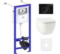 Комплект: инсталляция с унитазом Lavinia Boho One 6 в 1 Rimless 77050168