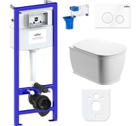 Комплект: инсталляция с унитазом Lavinia Boho Bell Pro Rimless 7 в 1 87040041