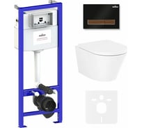 Комплект: инсталляция с унитазом Lavinia Boho Biore Rimless 6 в 1 75110178