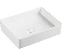Раковина накладная Azario AZ-2178-MW белый матовый, 510х405х110мм 00090743