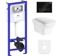 Комплект: инсталляция с унитазом Lavinia Boho Bristol Rimless 6 в 1 77040118