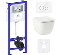Комплект: инсталляция с унитазом Lavinia Boho One 6 в 1 77040059