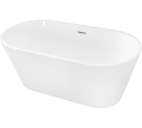 Ванна акриловая Loranto CS-01-160 1600х750х580 отдельностоящая, белая 00097868
