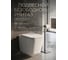 Унитаз подвесной безободковый BOND Торнадо с инсталляцией, микролифт, кнопка хром FI14-10S+APB200 2