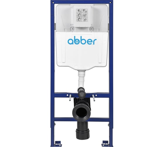 Инсталляция для подвесного унитаза ABBER пневматическая AC0108