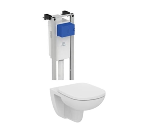 Унитаз с инсталляцией Ideal Standard Prosys Eco Frame Tempo 3 в 1 W440101 1