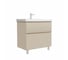 Тумба напольная Sanstar Riana 80 с раковиной Фест 80 (комплект) для ванной комнаты, cappuccino 556.1-1.4.1.КФЕС 1