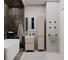 Тумба напольная Sanstar Riana 50 с раковиной Moduo 50 (комплект) для ванной комнаты, cappuccino 553.1-1.4.1.КМОД 2