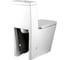Унитаз-моноблок безободковый HOLLER Торнадо FORT TORNADO 665х345х805мм, сиденье дюропласт с микролифтом, арматура 2-х режимная 1 место белый 347124 3