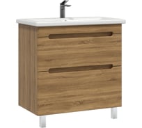 Тумба напольная Sanstar Diva 80 с раковиной Como 80 (комплект) для ванной комнаты, Gold Craft 531.1-1.4.1.ККОМ