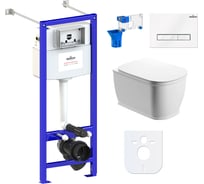 Комплект: инсталляция с унитазом Lavinia Boho Bell Pro Rimless 7 в 1 87050129