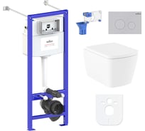 Комплект: инсталляция с унитазом Lavinia Boho Aveo Rimless 7 в 1 87050211