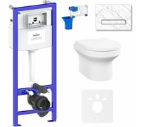 Комплект: инсталляция с унитазом Lavinia Boho Grance Hill Rimless 7 в 1 87561057