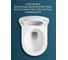 Унитаз подвесной безободковый Bauedge Bau Dream Pro с сиденьем дюропласт, микролифт BL0001-PRO-2 3