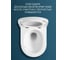 Унитаз подвесной безободковый Bauedge Bau 500x360 мм, торнадо, с сиденьем дюропласт, микролифт BL0001-HQ-PRO 4