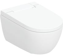 Подвесной унитаз-биде Geberit AquaClean Alba: Керамический унитаз: белый / KeraTect, Декоративная панель: белый (Замена артикула 146.094.11.1) 146.350.01.1