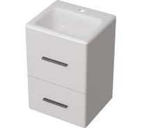 Тумба с раковиной 1Marka МИНИМИ 40П (400x590x350) 2я светло-серый Ц0000041362