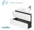 Тумба с раковиной 1Marka Mona 100П 1010x520x460 мм, 2 ящика, белая Ц0000043675 5