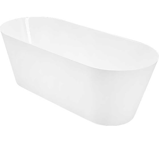 Ванна акриловая Loranto CS-10-160 1600х750х580 отдельностоящая, белая 00097871
