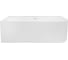 Ванна акриловая пристенная левая Azario Лаго Бланко 1700x750x580 мм, с сифоном и металлической рамой AZ-6724-1CL 17075 00093977 2