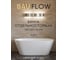 Ванна акриловая отдельностоящая Bauedge BAU Flow 1600x750 мм, белая TY1007 3