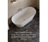 Ванна акриловая отдельностоящая Bauedge BAU Flow 1600x750 мм, белая TY1007 5