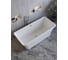 Ванна отдельностоящая акриловая Bauedge BAU Pure 1600x750 белая, в комплекте со сливом-переливом TY1013 4