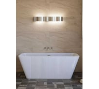 Ванна отдельностоящая акриловая Bauedge BAU Elegance 1600 x750 белая, в комплекте со сливом-переливом TY1016