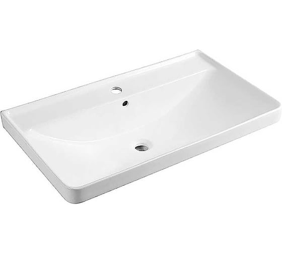 Раковина мебельная Azario МОНТЕ 80 810x475x205 мм, белая глянцевая AZ-836-80 00097213