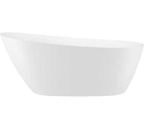 Ванна акриловая отдельностоящая Wellsee Panta Rei 168x73 см, белая глянцевая 237201000
