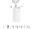 Акционный набор 7 в 1 Wellsee Chalice Perfection напольная раковина 45x45x85 см 20220061R 1