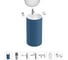 Акционный набор 7 в 1 Wellsee Chalice Perfection напольная раковина 45x45x85 см  20220116R 1
