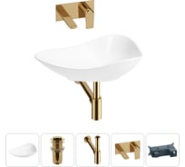 Акционный набор 4 в 1 Wellsee Nexus Flex накладная раковина 60x42 см 32340300 20214041R