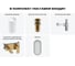 Акционный набор 5 в 1 Wellsee Chalice Perfection напольная раковина 45x45x85 см 20219999R 11