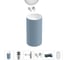 Акционный набор 5 в 1 Wellsee Chalice Perfection напольная раковина 45x45x85 см 20220039R 1