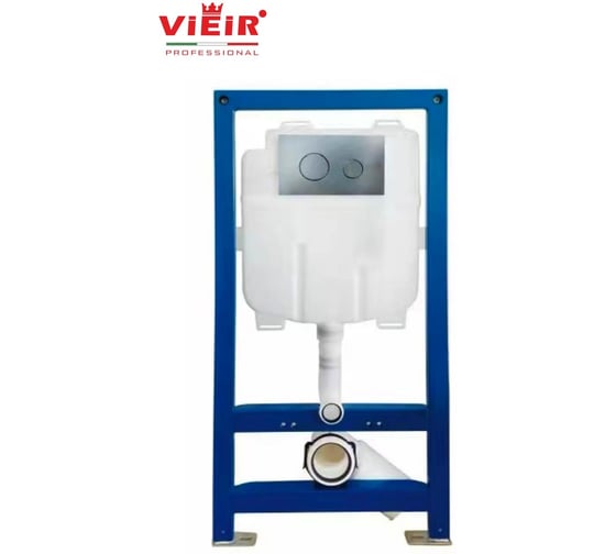 Инсталляция для подвесного унитаза ViEiR скрытого монтажа, без клавиши смыва VRQ60