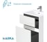 Тумба с раковиной 1Marka Mona 60Н 610x890x460 мм, 2 ящика, белая Ц0000043661 7