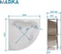 Ванна 1Marka Cassandra 1400x1400 мм, комплект Стандарт 2 П 01кас1414кс2п 7