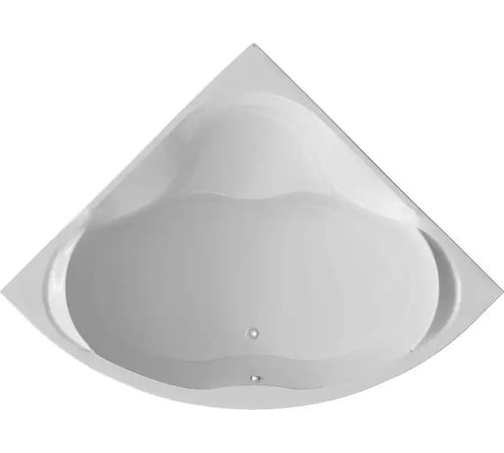 Ванна 1Marka Luxe 1550x1550 мм, комплект Премиум П 01люк155155кпп