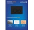 Комплект Cersanit BRASKO SMART DPL EO slim инсталляция AQUA 40 SMART M кнопка TWINS пластик черный матовый LP 69333 8