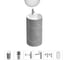Акционный набор Wellsee 6 в 1 Chalice Perfection напольная раковина 45x45x85 см 20220089R 1