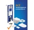Комплект инсталляции Cersanit City Smart DPL EO Slim Aqua 50 Prime P, кнопка Accento Square, глянцевый хром, пластик LP 69326 4